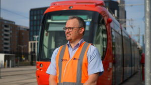 Peter Samdell, Light Rail Vehicle Operator, Keolis Downer Hunter