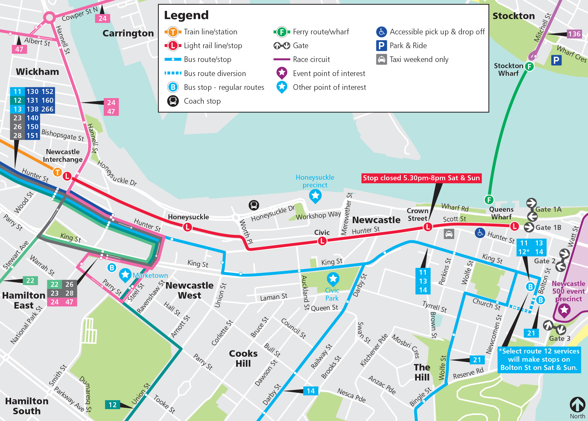 Newcastle 500 - Newcastle Transport