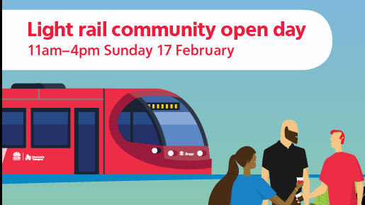 Celebrate Newcastle light rail with a free community open day