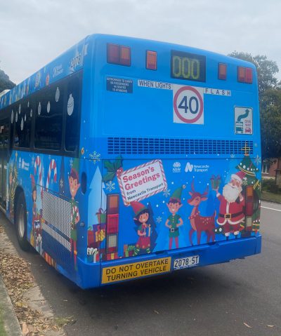 christmas bus back-side
