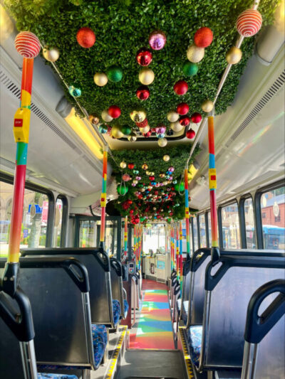 Newcastle Transport Christmas Bus 2023