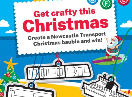 Enter the Newcastle Transport Christmas Bauble Competition