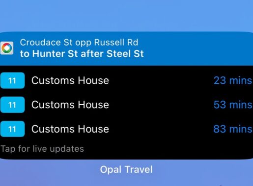 Opal Travel Departure Widget: Real-Time Updates on Your Home Screen