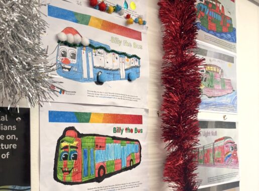 Winners of the Christmas Colouring In Competition